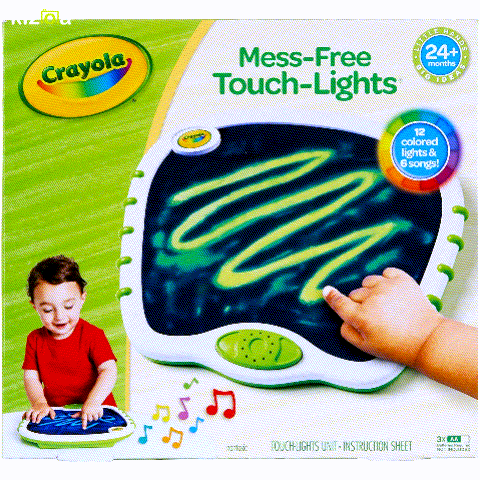 My First Crayola Touch Lights Musical Doodle for babies and toddlers