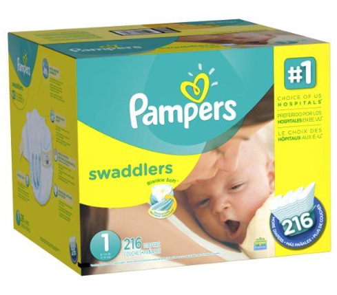 A photo of pampers diaper product