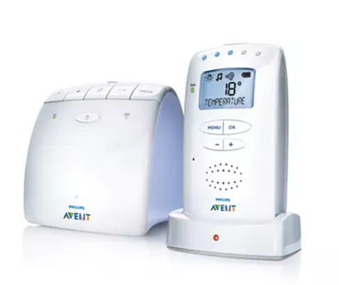 A photo of the Philips Avent DECT baby monitor