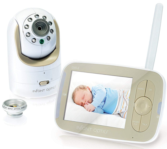 A photo of the Infant Optics DXR-5 baby monitor